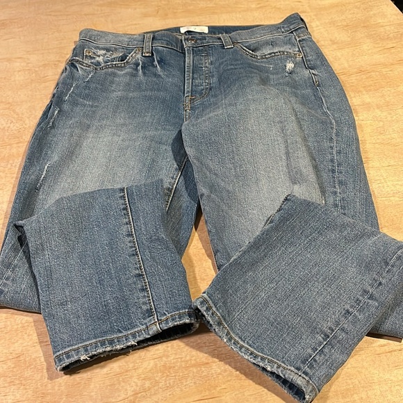 7 For All Mankind Denim - 7 for all mankind Josefina button fly jeans women’s size 28